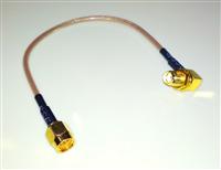 SMA plug to SMA jack 90º 150mm Antenna Extension Cable RG316 [CAB-SMAp-SMAj90-15cm]